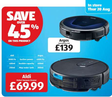 Aldi Robot Vacuum Cleaner