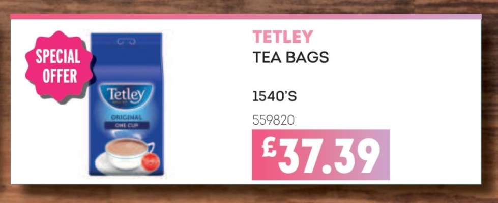 Tetley Tea Bags