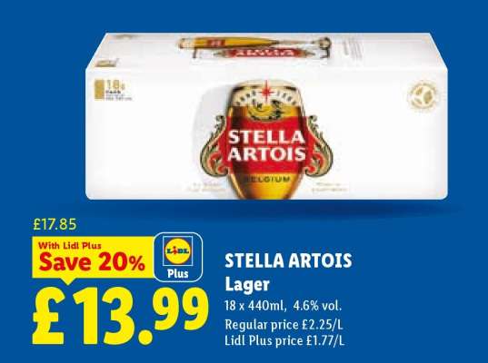 Stella Artois Lager