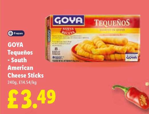 GOYA Tequeños - South American Cheese Sticks