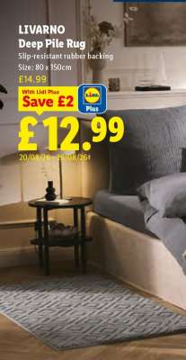 LIVARNO Deep Pile Rug