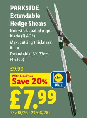 PARKSIDE Extendable Hedge Shears