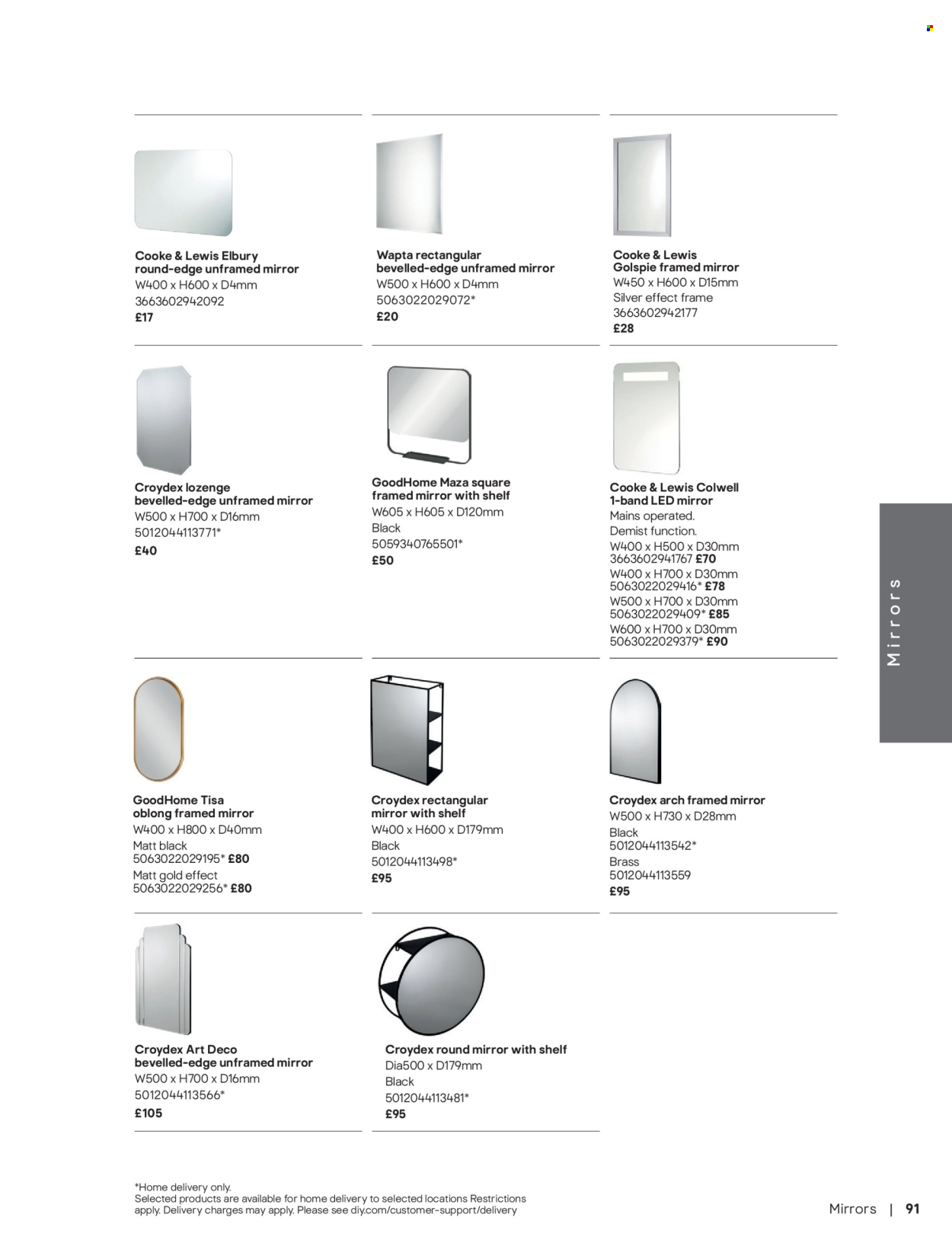 B&Q offer. Page 93