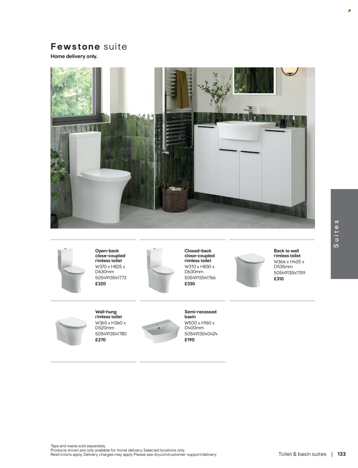 B&Q offer. Page 135