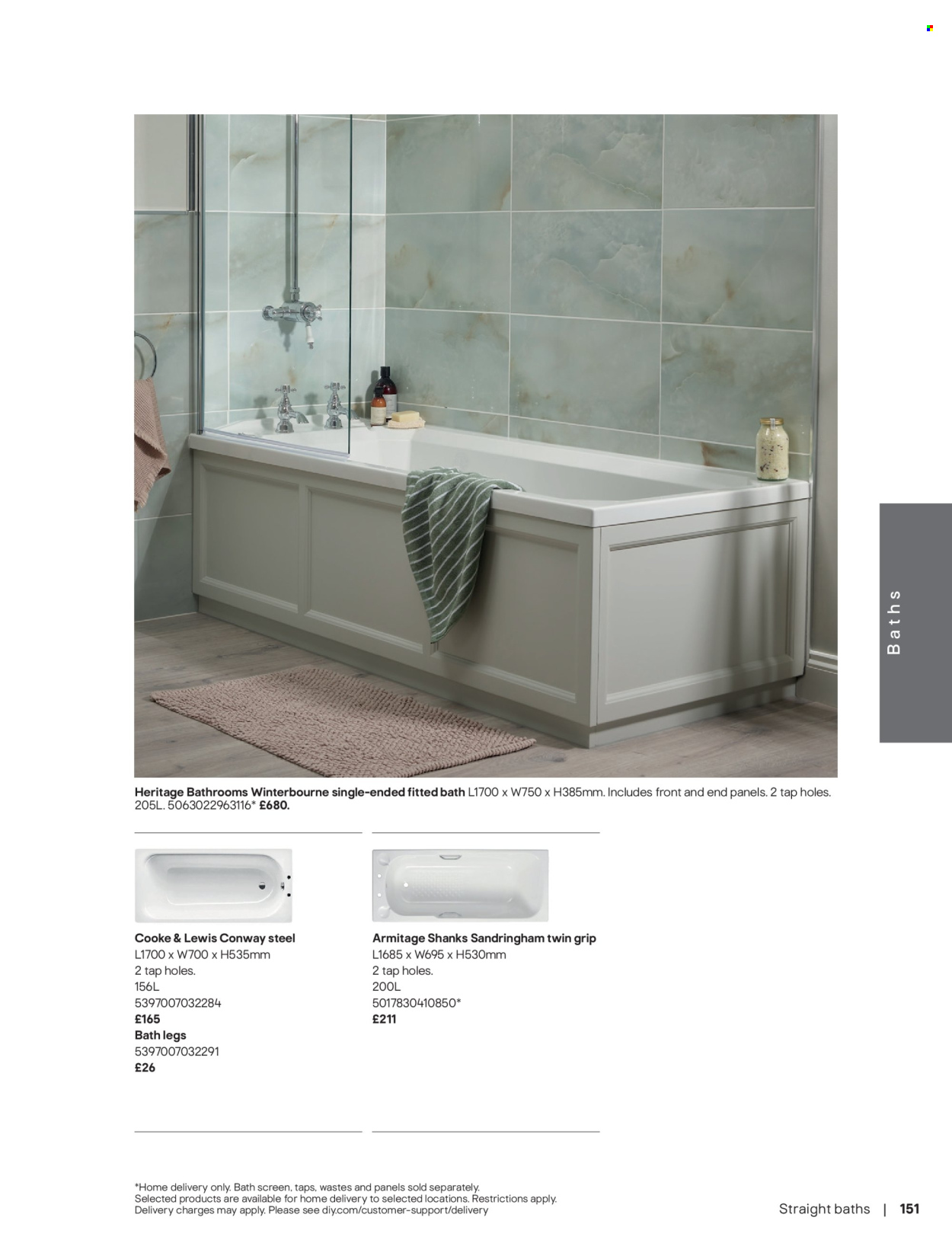 B&Q offer. Page 153