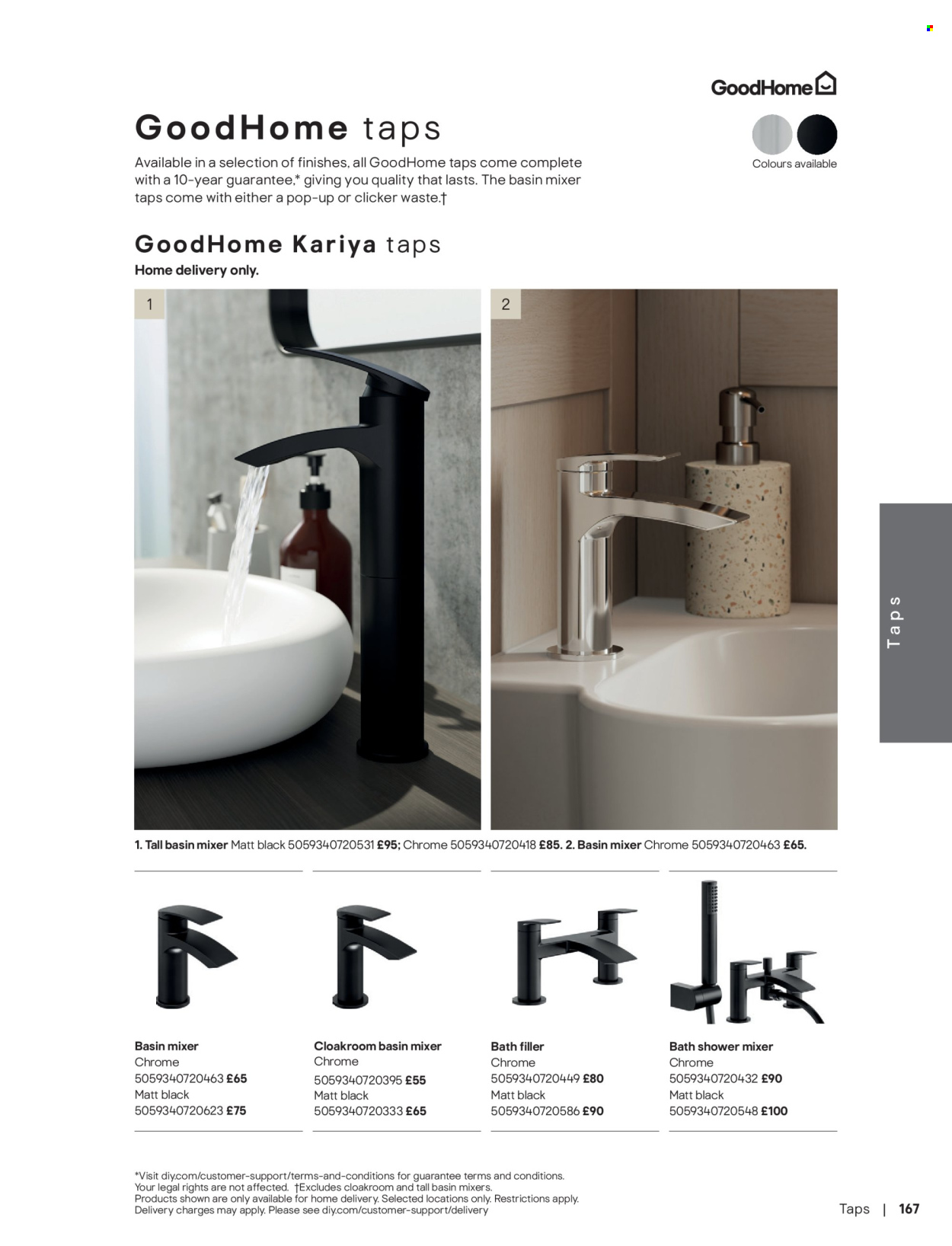 B&Q offer. Page 169
