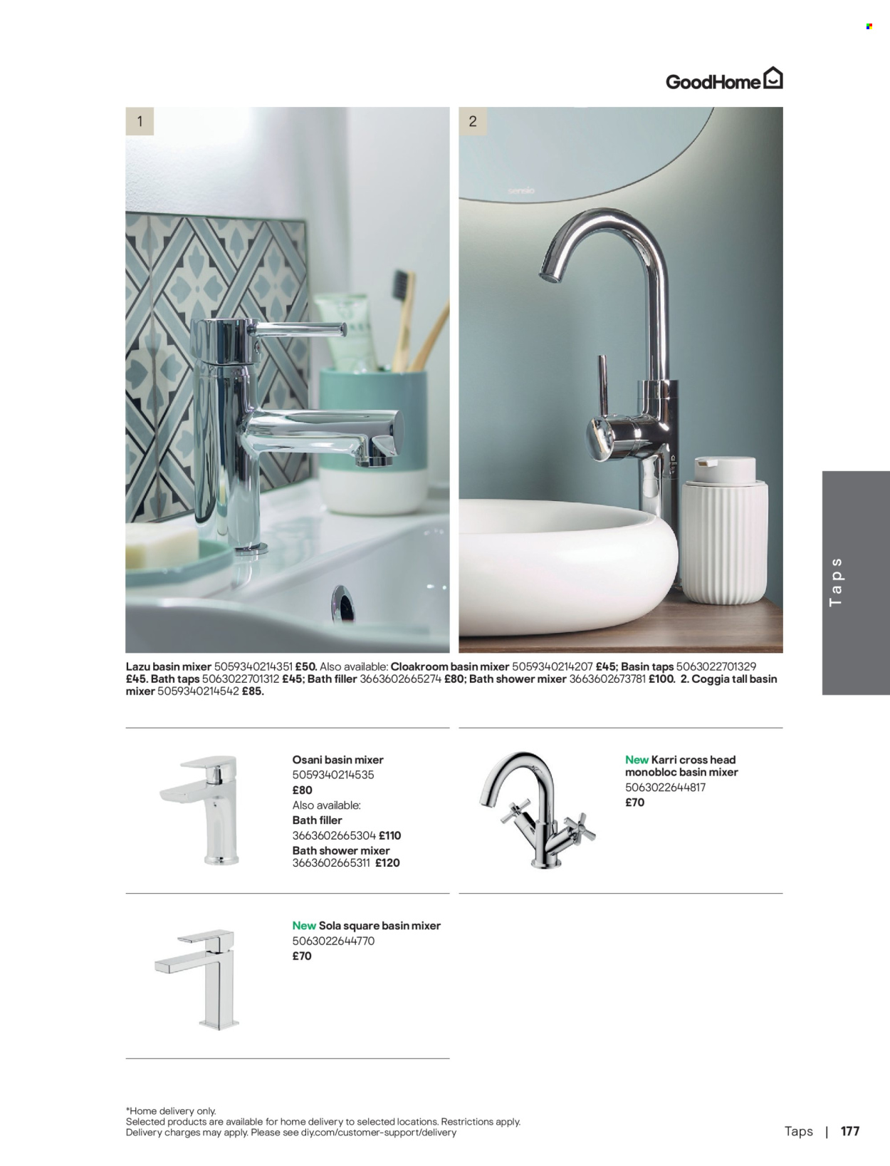 B&Q offer. Page 179