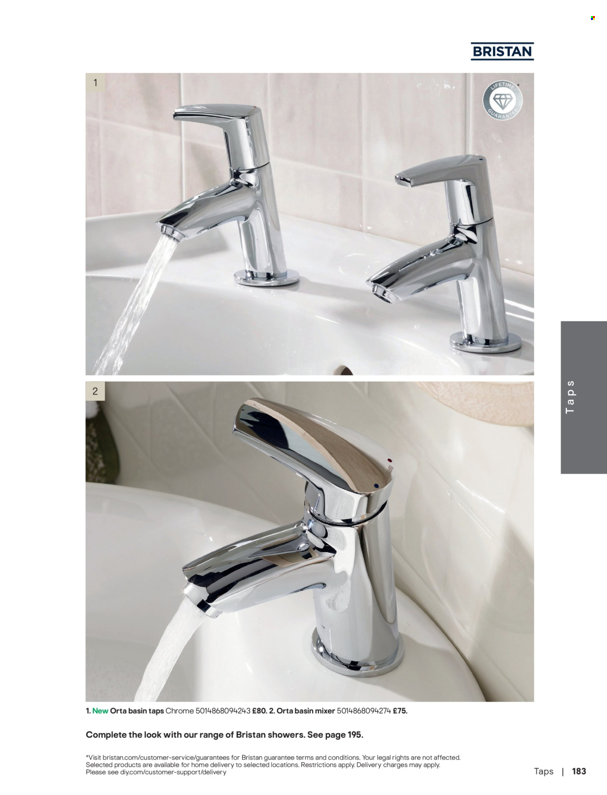 B&Q offer. Page 185