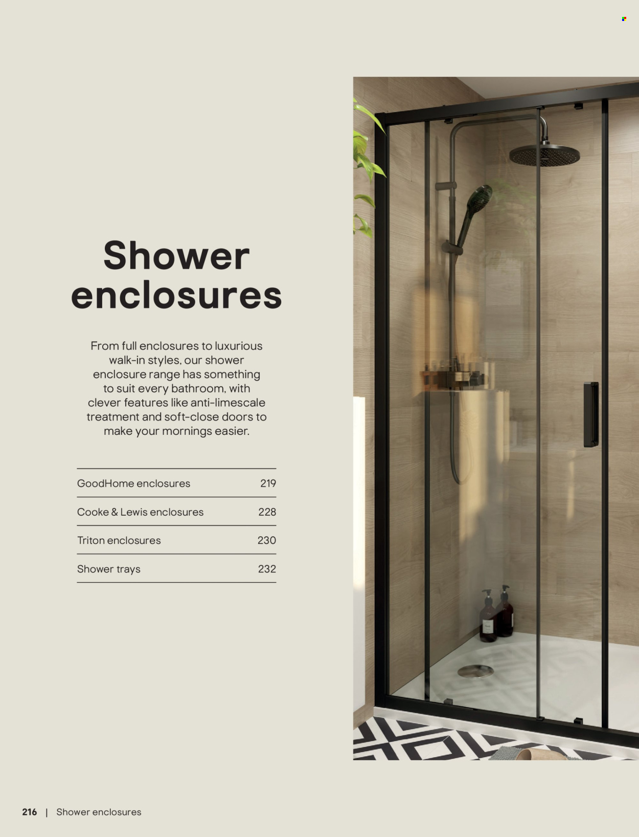 B&Q offer. Page 218