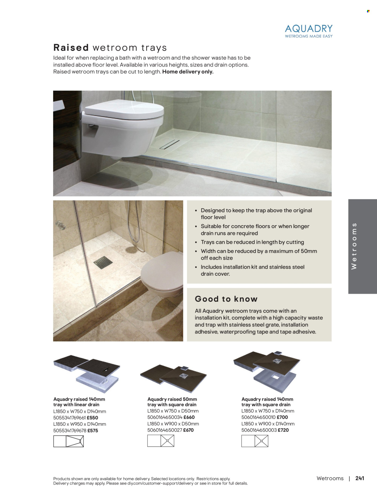 B&Q offer. Page 243