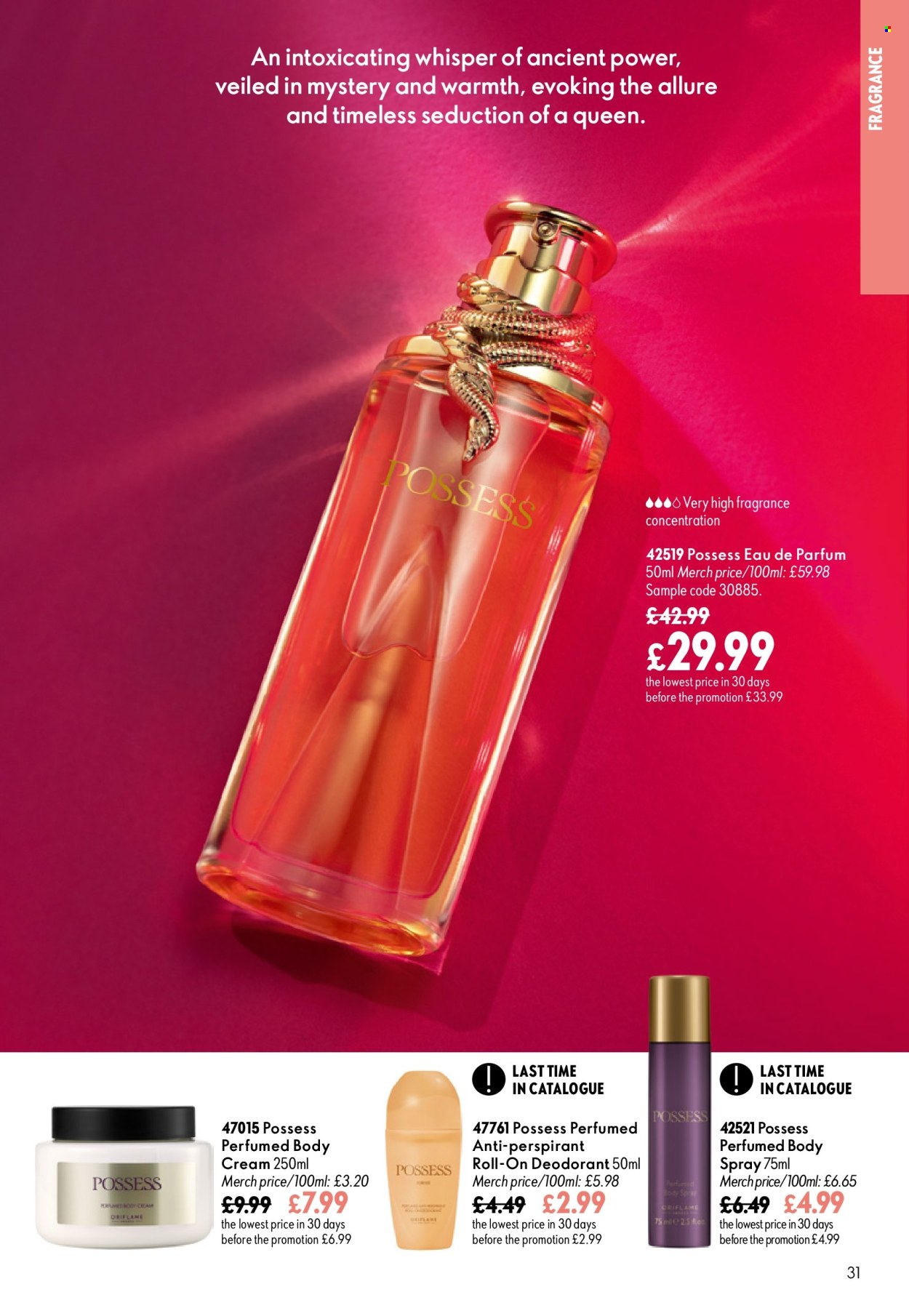 Oriflame offer - 19/08/2026 - 08/09/2026. Page 31