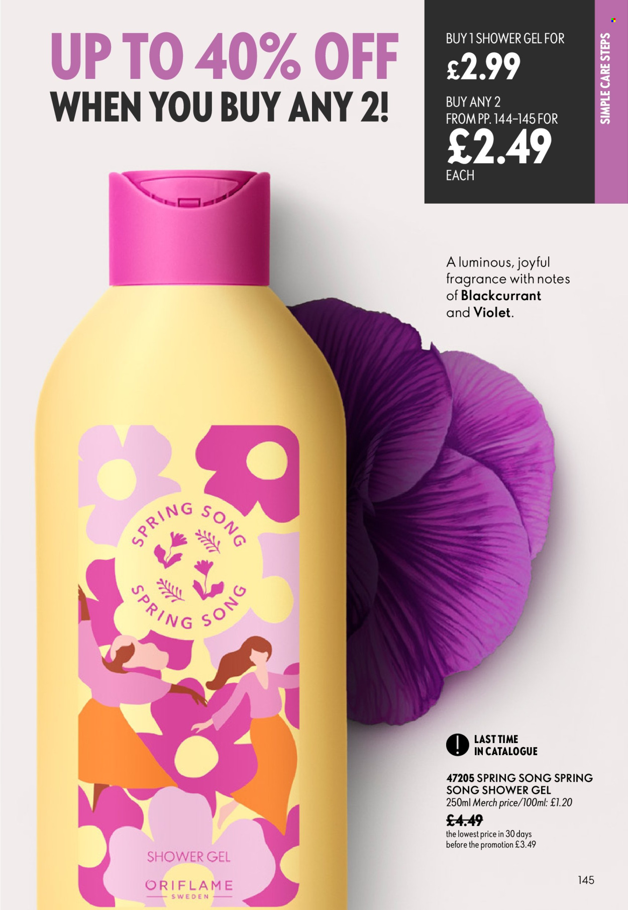 Oriflame offer - 19/08/2026 - 08/09/2026. Page 145