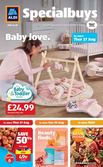 Aldi offer  - 27/08/2026 - 02/09/2026.