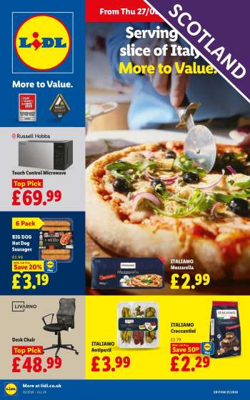 Lidl offer  - 27/08/2026 - 02/09/2026.