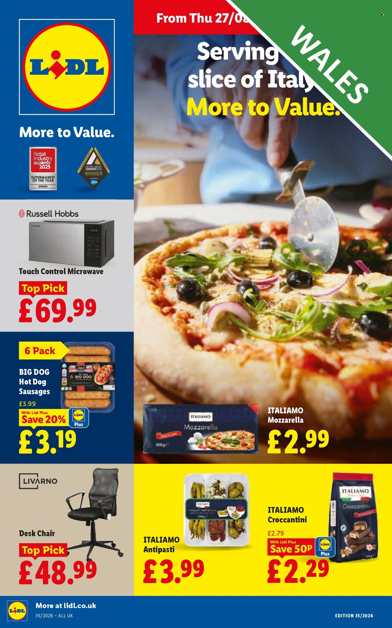 Lidl offer - 27/08/2026 - 02/09/2026. Page 1