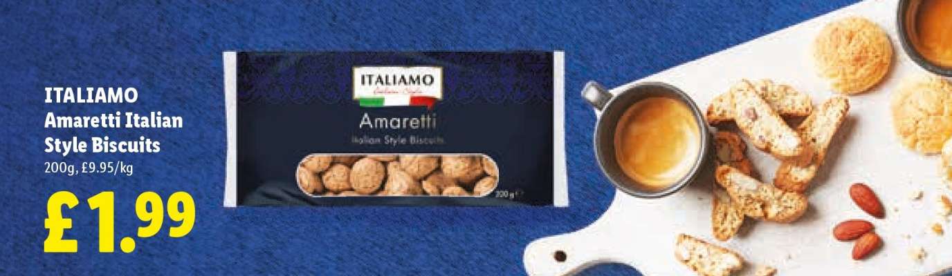 ITALIAMO Amaretti Italian Style Biscuits
