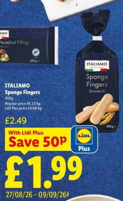 ITALIAMO Sponge Fingers