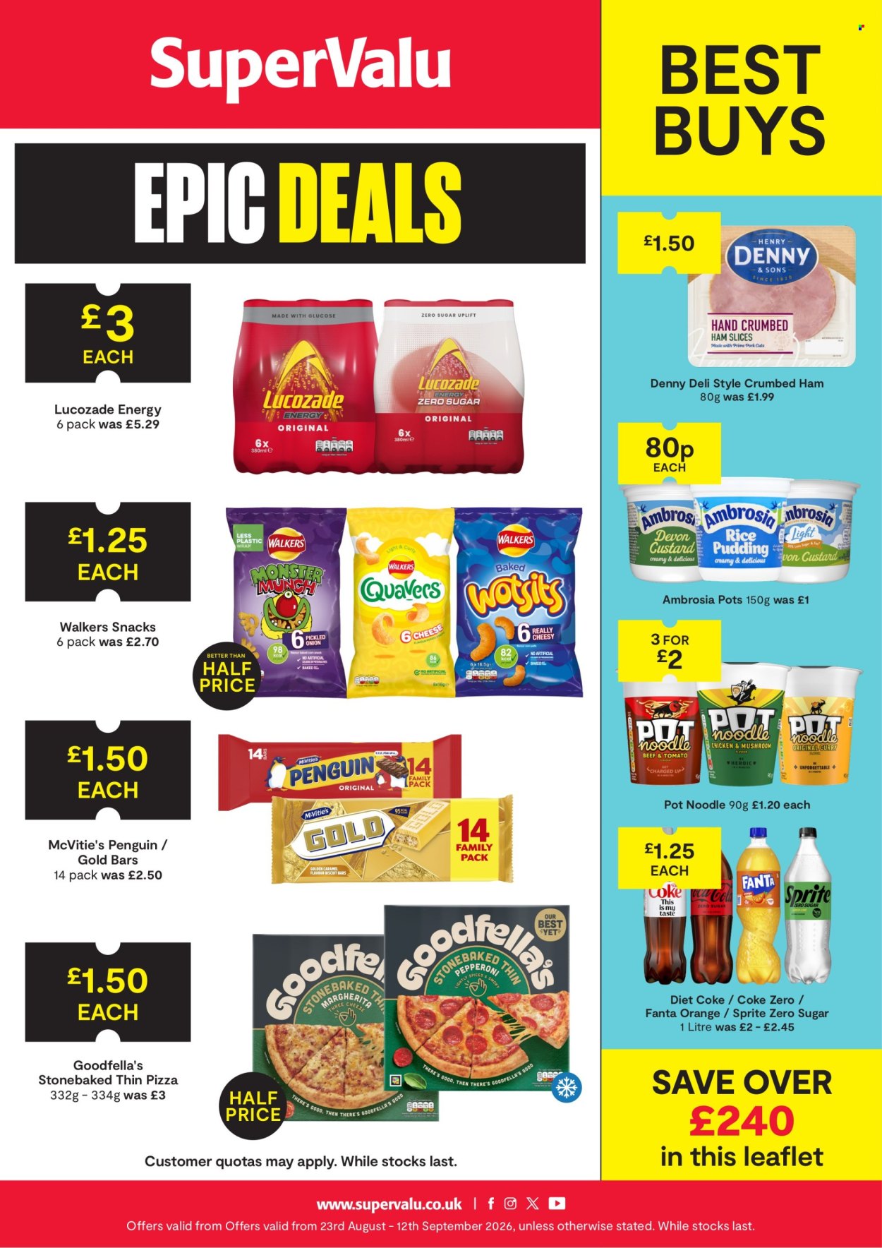 SuperValu offer - 23/08/2026 - 12/09/2026. Page 1