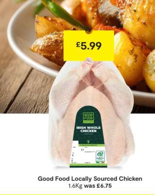 Good Food Locally Sourced Chicken