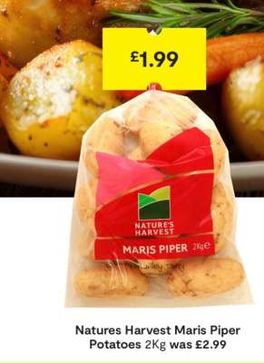 Natures Harvest Maris Piper Potatoes