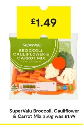 SuperValu Broccoli, Cauliflower & Carrot Mix