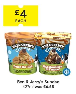 Ben & Jerry's Sundae
