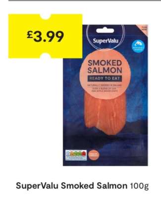 SuperValu Smoked Salmon 100g