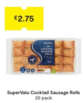 SuperValu Cocktail Sausage Rolls