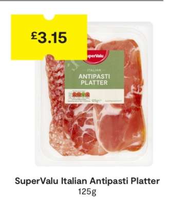 SuperValu Italian Antipasti Platter
