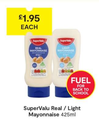 SuperValu Real / Light Mayonnaise