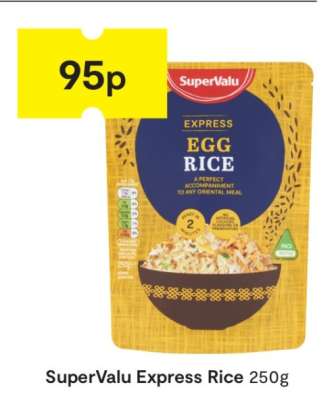 SuperValu Express Rice 250g