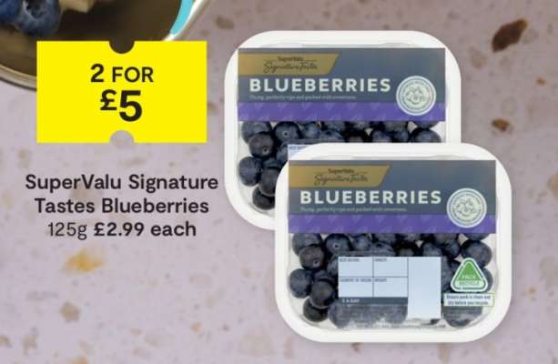 SuperValu Signature Tastes Blueberries