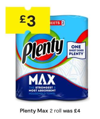 Plenty Max 2 roll