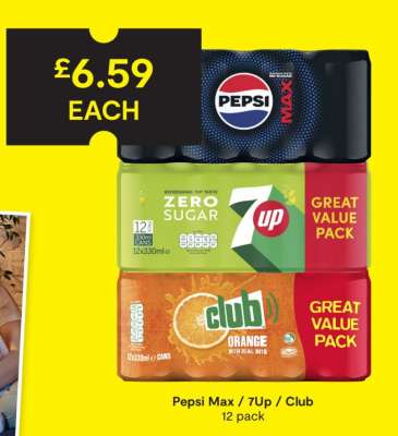 Pepsi Max / 7UP / Club