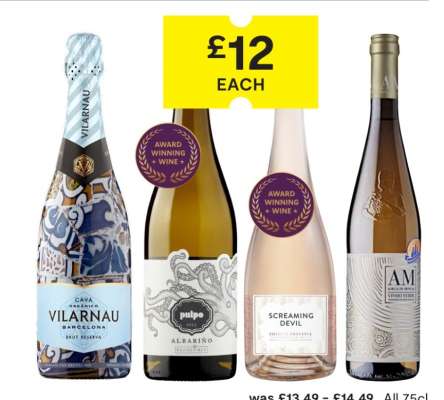 Vilarnau Cava Brut Reserva, Pulpo Albariño, Screaming Devil, AM Vinho Verde