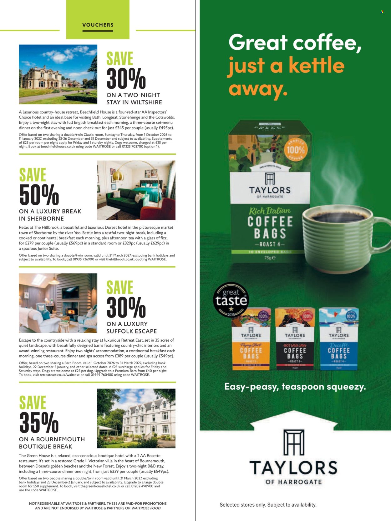 Waitrose offer - 01/09/2026 - 30/09/2026. Page 114