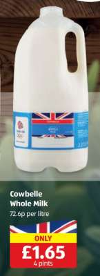 Cowbelle Whole Milk