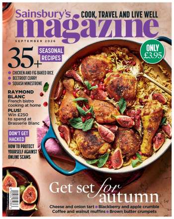 Sainsbury's offer  - 01/09/2026 - 30/09/2026.