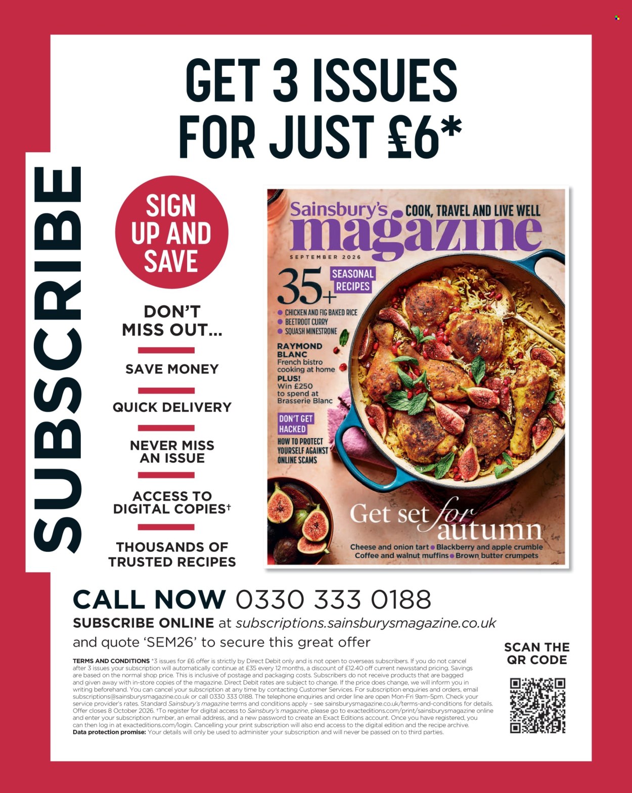 Sainsbury's offer - 01/09/2026 - 30/09/2026. Page 87