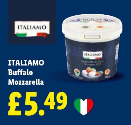 Italiamo Buffalo Mozzarella