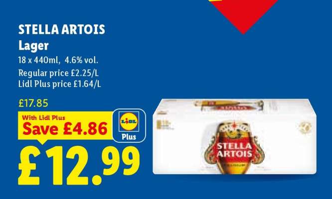 Stella Artois Lager