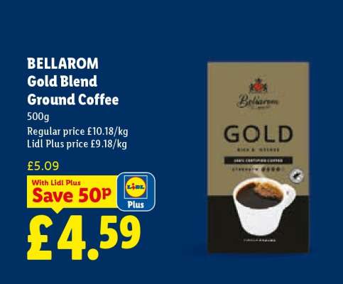 Bellarom Gold Blend Ground Coffee