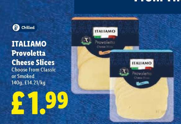 ITALIAMO Provoletta Cheese Slices