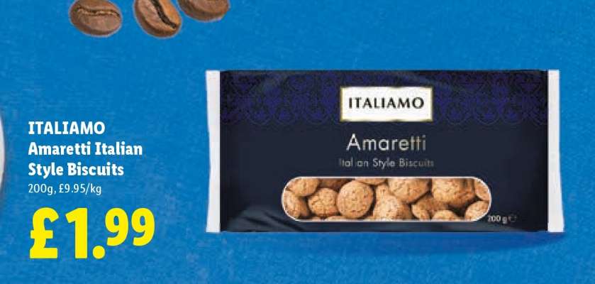 ITALIAMO Amaretti Italian Style Biscuits