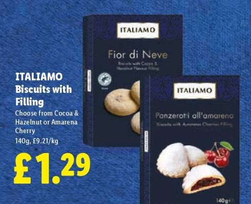 ITALIAMO Biscuits with Filling