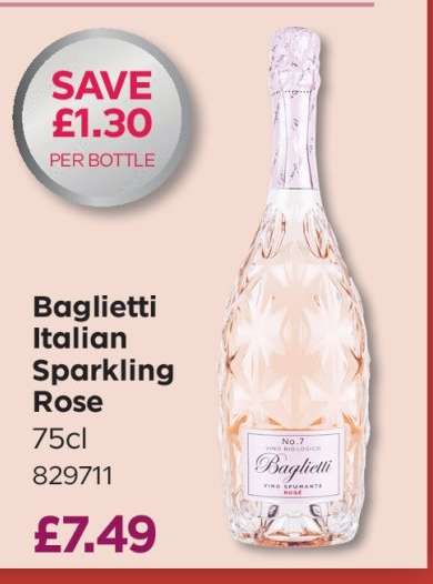 Baglietti Italian Sparkling Rose