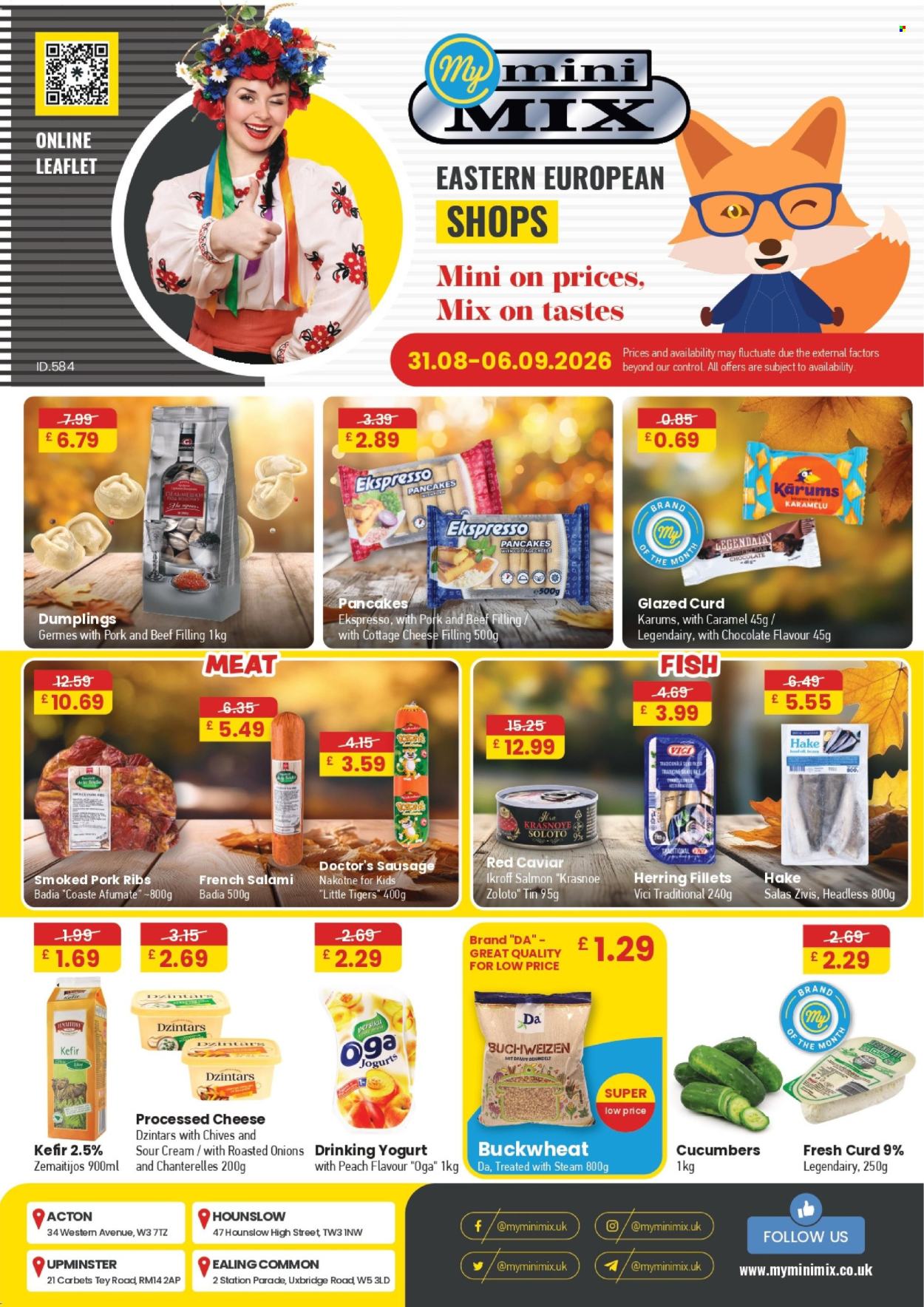 MyMINIMIX offer - 31/08/2026 - 06/09/2026. Page 1