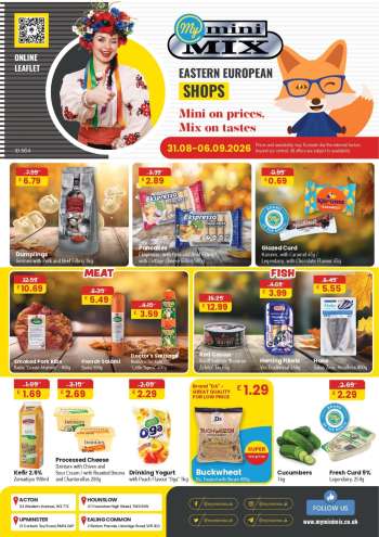 MyMINIMIX offer  - 31/08/2026 - 06/09/2026.
