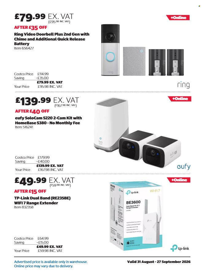 Costco offer - 31/08/2026 - 27/09/2026. Page 3
