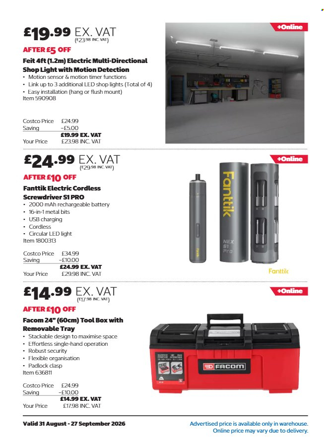 Costco offer - 31/08/2026 - 27/09/2026. Page 4